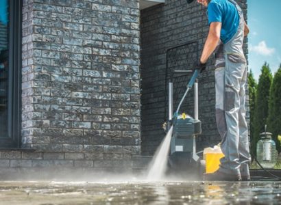 High pressure washing